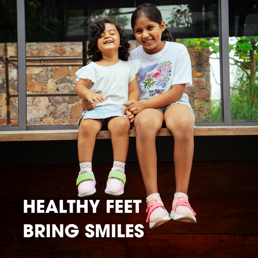 Healthy Feet Bring Smiles to Kids: Why Foot Health Matters from the Start.